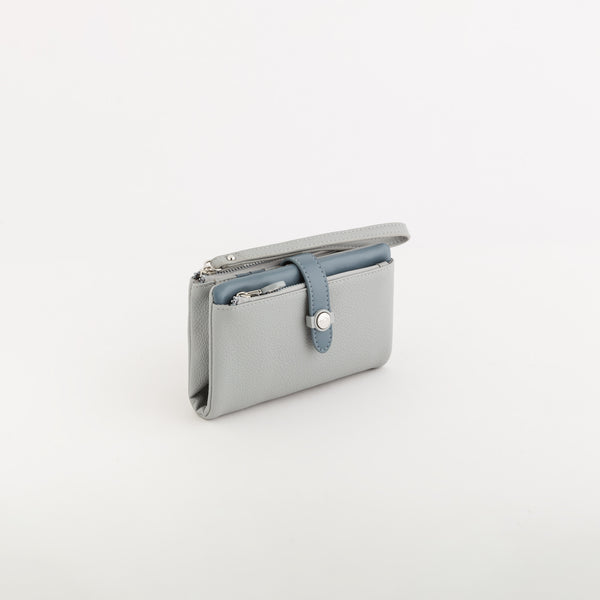 Women's Leather Wallet Azalea Wallet V1 Powder Blue