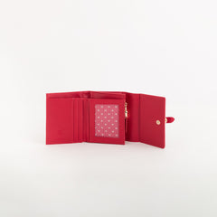 Women's Leather Wallet Dalia Wallet V3 Lipstick Red