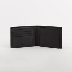 Leather Wallet Mark Black