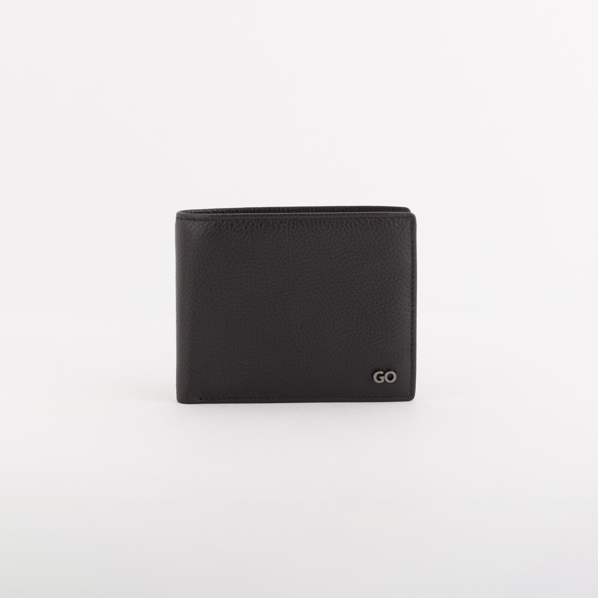 Leather Wallets-Mark Single Size / Black