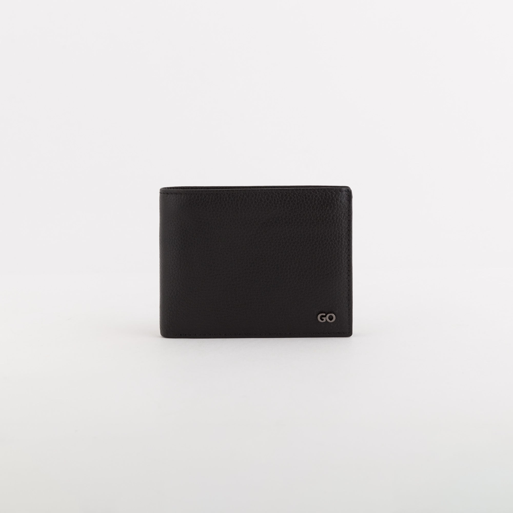 Leather Wallets-Mark Single Size / Black