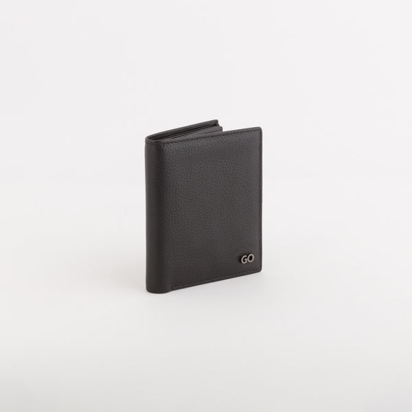Leather Wallet Mark Black