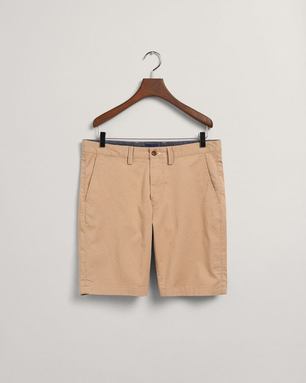 Hallden Slim Fit Twill Shorts