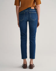 Slim Fit Cropped Jeans