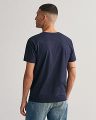 Gant Slim Fit Shield V-Neck T-Shirt