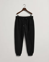 Regular Fit Tonal Shield Sweatpants Black / S