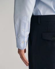 Slim Fit Poplin Shirt Light Blue / S