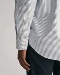 Gant Regular Fit Banker Stripe Classic Oxford Shirt