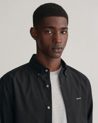 Regular Fit Pinpoint Oxford Shirt Black / S