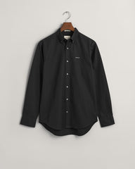 Regular Fit Pinpoint Oxford Shirt Black / S
