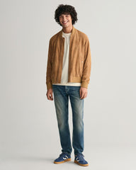 Regular Fit Vintage Wash Jeans Mid Blue Vintage / 32X34