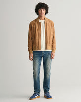 Regular Fit Vintage Wash Jeans Mid Blue Vintage / 32X34