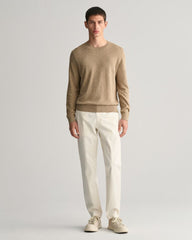 Slim Fit Sunfaded Chinos Cream / 30X32