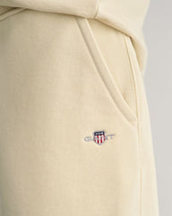 Shield Sweat Shorts Silky Beige / S