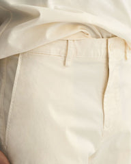 Slim Fit Sunfaded Shorts Cream / 30