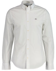Slim Fit Classic Poplin Shirt White / S