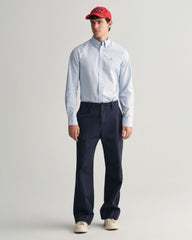 Slim Fit Poplin Shirt Light Blue / S