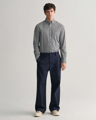 Regular Fit Gingham Poplin Shirt