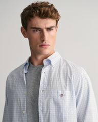 Gant Regular Fit Gingham Poplin Shirt