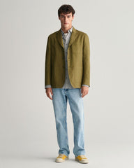 Regular Fit Banker Stripe Poplin Shirt Black / S