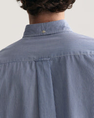 Regular Fit Banker Stripe Poplin Shirt