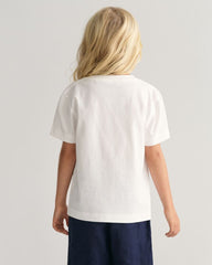 Kids Gant Resort T-Shirt 92 / WHITE