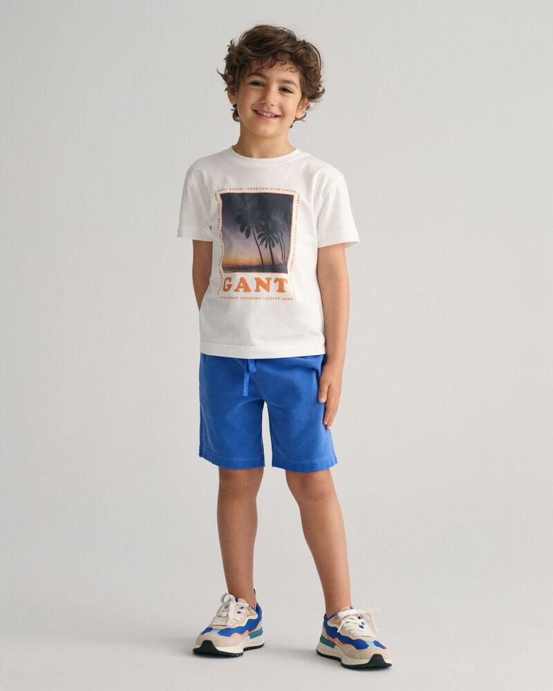Kids Gant Resort T-Shirt 92 / WHITE