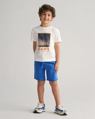 Kids Gant Resort T-Shirt 92 / WHITE