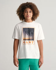 Teens Gant Resort T-Shirt '134/140 / WHITE
