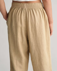 Teen Boys Linen Pants '134/140 / DRY SAND