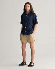 Teens Linen Short Sleeve Shirt