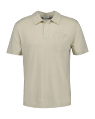 GANT Neps Texture Polo Silky Beige / S