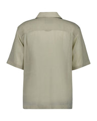 Relaxed Fit Textured Shirt Silky Beige / S