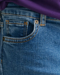 BOOTCUT JEANS MID BLUE / 92