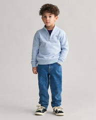 SHIELD HALF ZIP SWEAT FRESH BLUE / 92