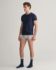 2-Pack Crew Neck T-Shirts Navy / White / S