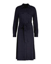 Pocket Shirt Dress Evening Blue / 32