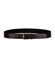 Leather Belt Soil Brown / L-XL