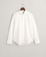 Slim Fit Classic Poplin Shirt White / S
