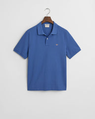 REGULAR Fit Shield Piqué Polo Shirt RICH BLUE / S