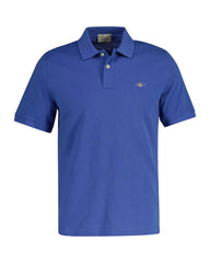 REGULAR Fit Shield Piqué Polo Shirt RICH BLUE / S