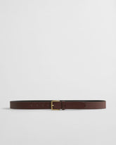 Leather Belt Soil Brown / L-XL