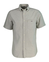 REGULAR CLASSIC SHORT SLEEVE OXFORD SHIRT CITRUS SORBET / S