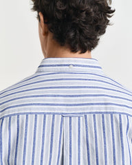 RELAXED Fit Textured Stripe Shirt EGGSHELL / XS