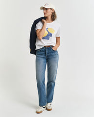 REGULAR GRAPHIC SS T-SHIRT MULTICOLOR / S