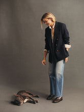 Oversized Striped Poplin Shirt Cream / 32