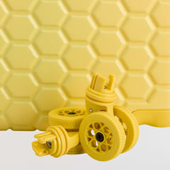 Hard Trolleys L-Gotech Green Fw Single Size / Light Yellow