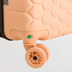 Hard Trolleys M-Gotech Green Fw Single Size / Peach