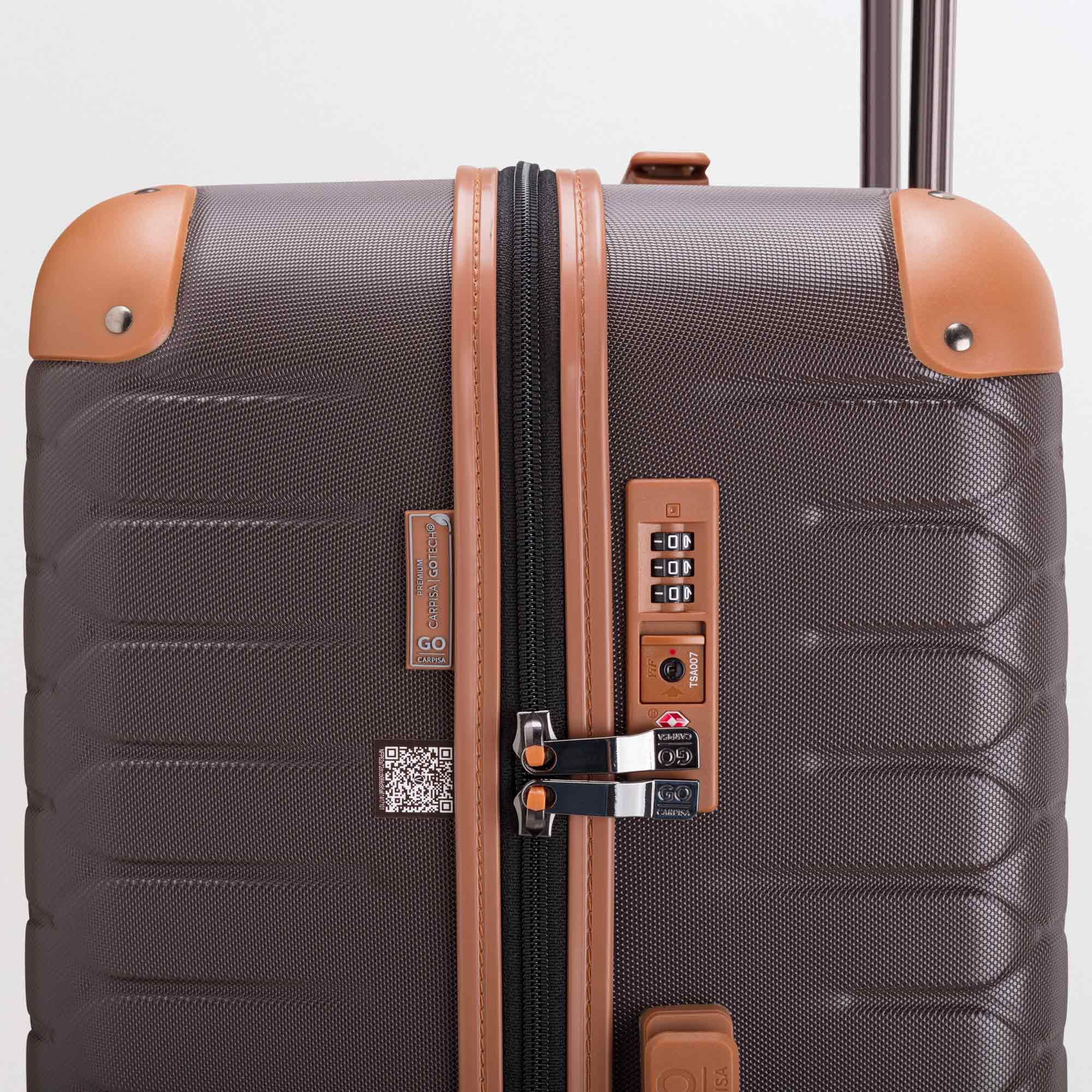 Hard Trolleys L-Gotech Premium Fw Single Size / Chocolate