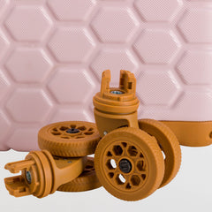 Hard Trolleys M-Gotech Premium Single Size / Soft Pink